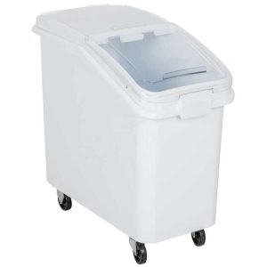 Flour storage barrels