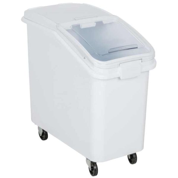 Flour storage barrels